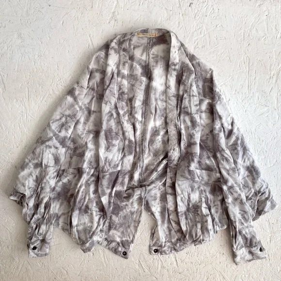 Alternative Apparel Tie-Dye Cocoon Cardigan - Picture 5 of 7